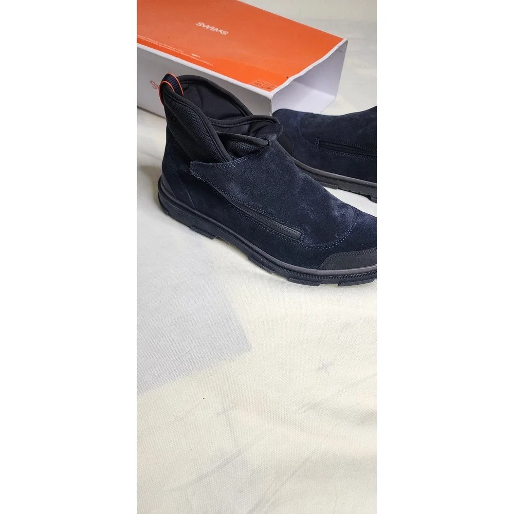 NIOB SWIMS Mens 10.5 Storm Gaiter Waterproof Water Resistant Boots Navy Black